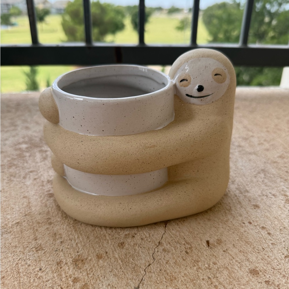 Urban Outfitters Sloth Planter